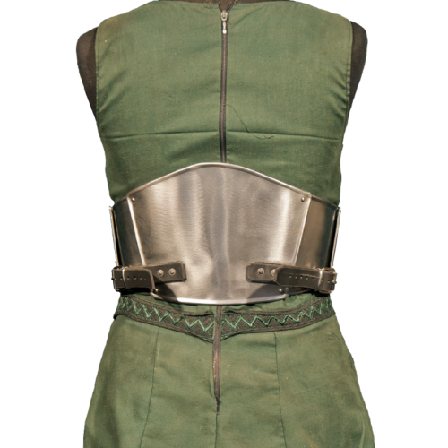Mieder Rücken AC3 Stahl blank
