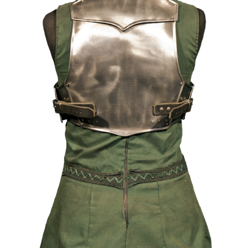Oberer Rücken AC3 Stahl blank