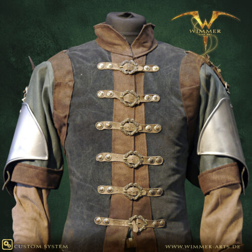 Oberarme AC4 Stahl blank