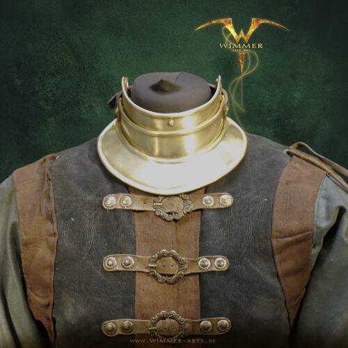 Halskragen AC4 Messing blank