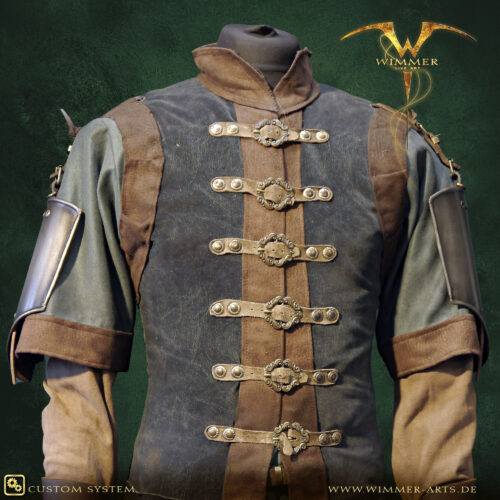 Oberarme AC3 Stahl antik